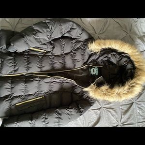 Never worn - Vixxon Winter Coat w/ fur hood